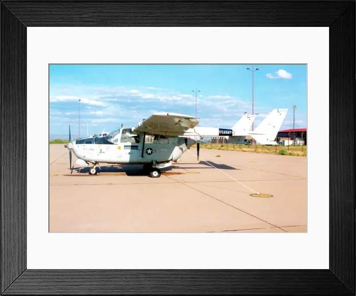 Framed Print : Cessna O-2A Skymaster 68-11135 Framed Print : Cessna O-2A Skymaster 68-11135