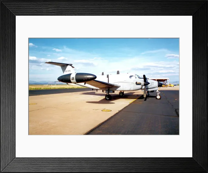 Framed Print : Beech RC-12D Guardrail 80-23376 Framed Print : Beech RC-12D Guardrail 80-23376