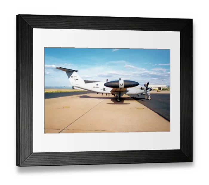 Framed Print : Beech RC-12D Guardrail 80-23376 Framed Print : Beech RC-12D Guardrail 80-23376