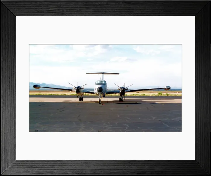 Framed Print : Beech RC-12D Guardrail 80-23376 Framed Print : Beech RC-12D Guardrail 80-23376