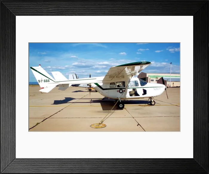 Framed Print : Cessna O-2A Skymaster 69-7666 Framed Print : Cessna O-2A Skymaster 69-7666