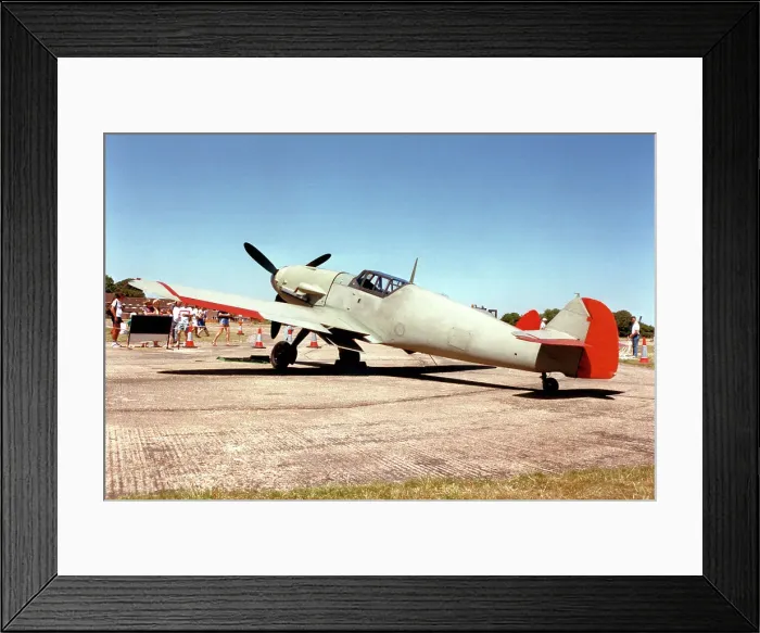 Framed Print : Messerschmitt Bf 109G-2 8478M - RN228 Framed Print : Messerschmitt Bf 109G-2 8478M - RN228