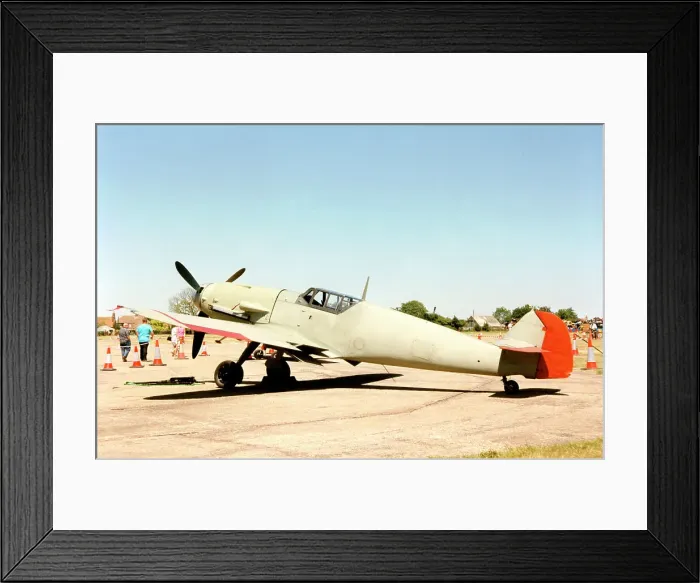 Framed Print : Messerschmitt Bf 109G-2 8478M - RN228 Framed Print : Messerschmitt Bf 109G-2 8478M - RN228