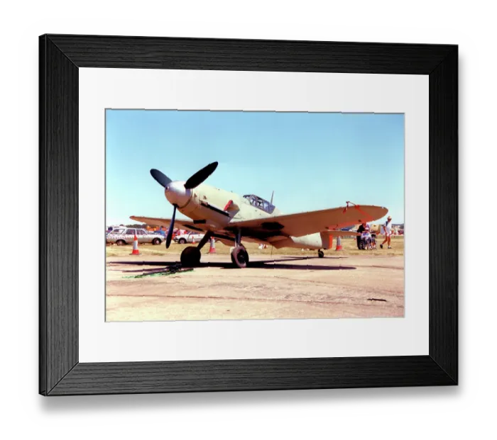 Framed Print : Messerschmitt Bf 109G-2 8478M - RN228 Framed Print : Messerschmitt Bf 109G-2 8478M - RN228