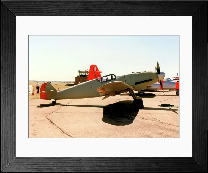 Framed Print : Messerschmitt Bf 109G-2 8478M - RN228 Framed Print : Messerschmitt Bf 109G-2 8478M - RN228