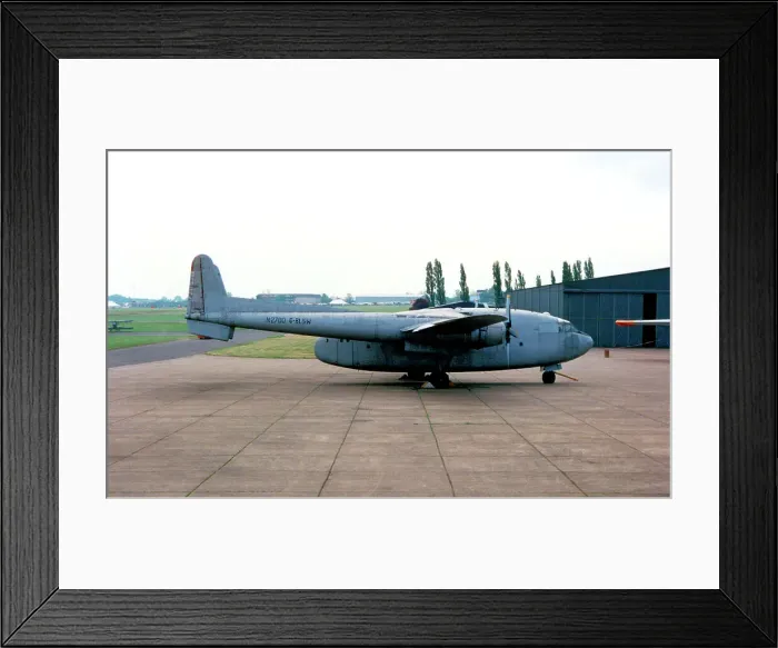 Framed Print : Fairchild C-119G Flying Boxcar G-BLSW - N2700 Framed Print : Fairchild C-119G Flying Boxcar G-BLSW - N2700