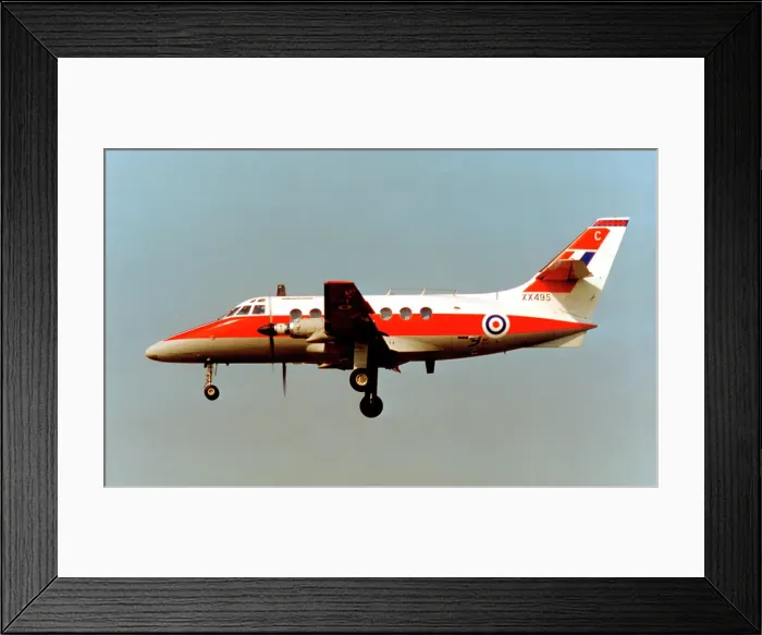 Framed Print : Scottish Aviation Jetstream T.1 XX495 - C Framed Print : Scottish Aviation Jetstream T.1 XX495 - C