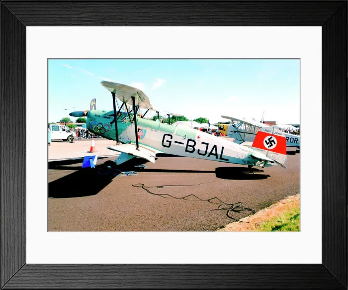 Framed Print : CASA 1.131E Jungmann G-BJAL Framed Print : CASA 1.131E Jungmann G-BJAL