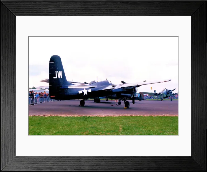 Framed Print : Grumman F7F-3N Tigercat N6178C Framed Print : Grumman F7F-3N Tigercat N6178C