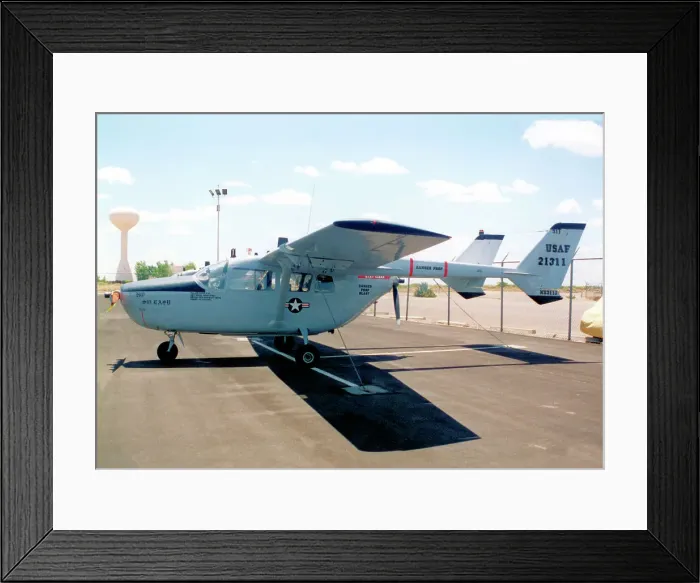 Framed Print : Cessna O-2A Super Skymaster NX311J - 67-21311 Framed Print : Cessna O-2A Super Skymaster NX311J - 67-21311