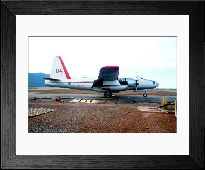 Framed Print : Lockheed P-2H Neptune N918AP Framed Print : Lockheed P-2H Neptune N918AP