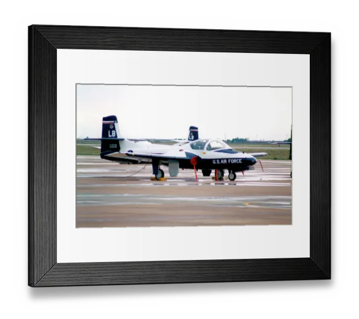 Framed Print : Cessna T-37B 68-8031 Framed Print : Cessna T-37B 68-8031