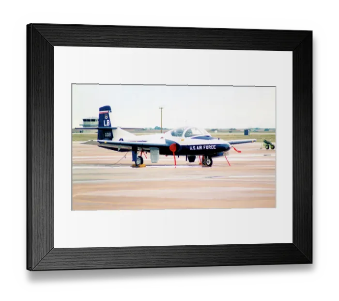 Framed Print : Cessna T-37B 68-8021 Framed Print : Cessna T-37B 68-8021