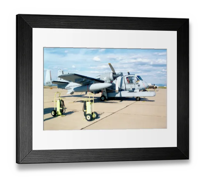 Framed Print : Grumman OV-1D Mohawk 68-15954 Framed Print : Grumman OV-1D Mohawk 68-15954
