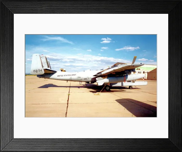 Framed Print : Grumman OV-1D Mohawk 68-15954 Framed Print : Grumman OV-1D Mohawk 68-15954
