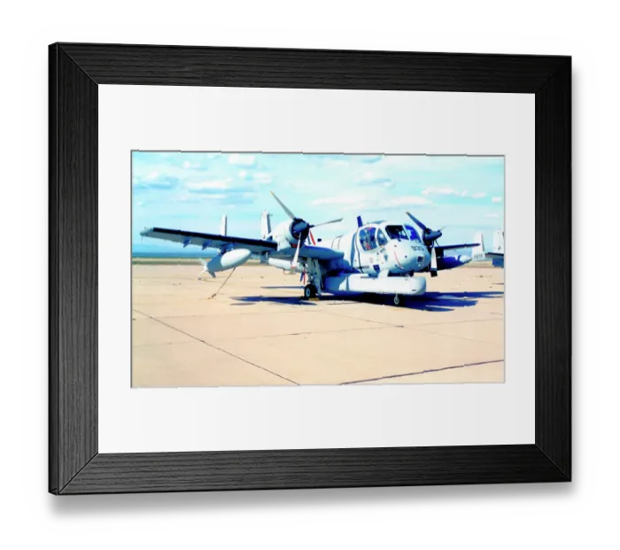 Framed Print : Grumman OV-1D Mohawk 68-15933 Framed Print : Grumman OV-1D Mohawk 68-15933
