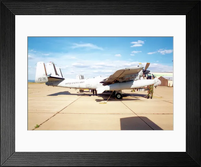 Framed Print : Grumman OV-1D Mohawk 69-17019 Framed Print : Grumman OV-1D Mohawk 69-17019