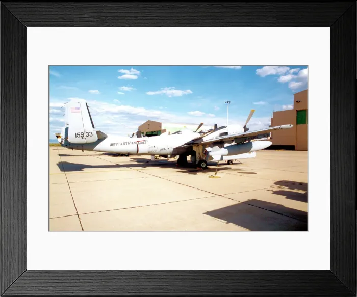 Framed Print : Grumman OV-1D Mohawk 68-15933 Framed Print : Grumman OV-1D Mohawk 68-15933
