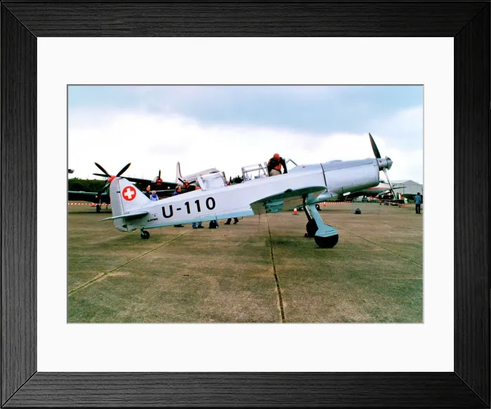 Framed Print : Pilatus P.2 G-PTWO - U-110 Framed Print : Pilatus P.2 G-PTWO - U-110