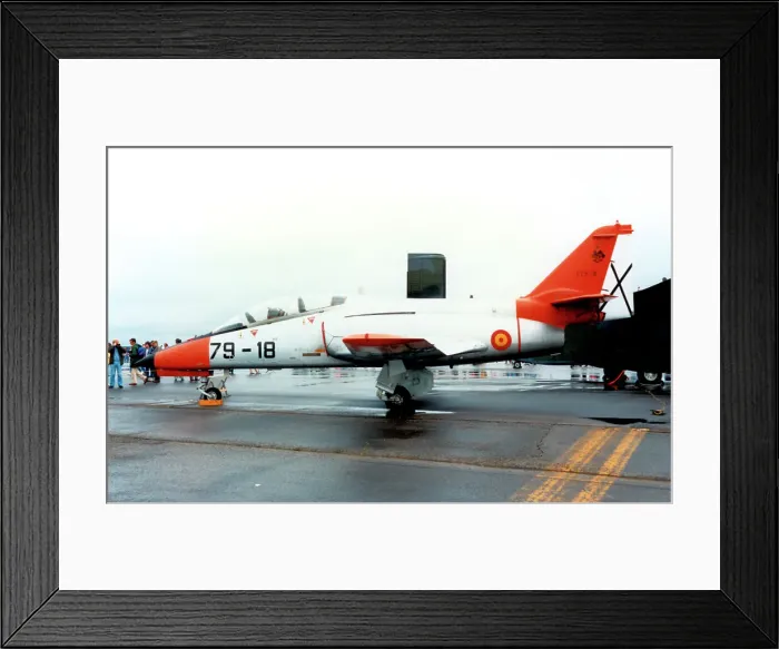 Framed Print : CASA C-101EB Aviojet E.25-18 - 79-18 Framed Print : CASA C-101EB Aviojet E.25-18 - 79-18