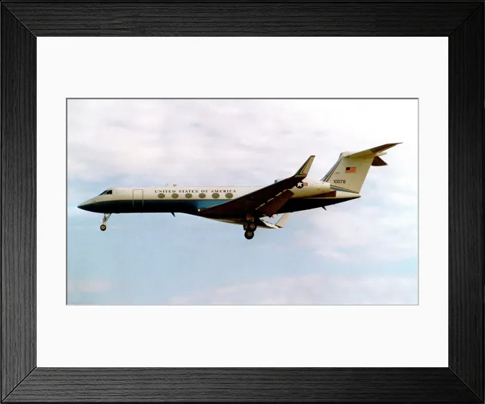 Framed Print : Gulfstream Aerospace C-37A 01-0076 Framed Print : Gulfstream Aerospace C-37A 01-0076