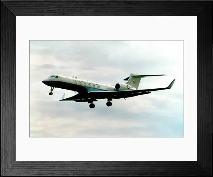 Framed Print : Gulfstream Aerospace C-37A 01-0076 Framed Print : Gulfstream Aerospace C-37A 01-0076