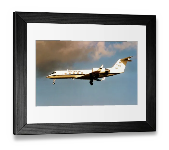 Framed Print : Gulfstream C-20G 165151 Framed Print : Gulfstream C-20G 165151