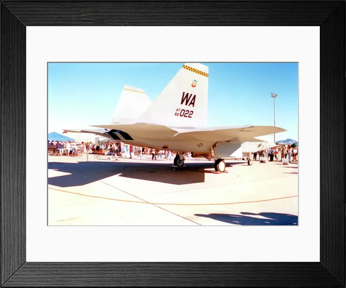 Framed Print : Lockheed YF-22A 87-0701 Framed Print : Lockheed YF-22A 87-0701