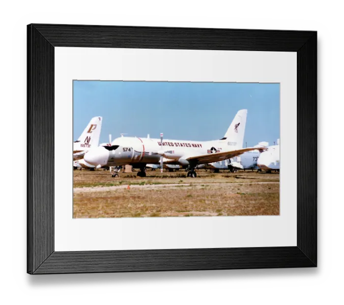 Framed Print : Grumman TC-4C Academe 155728 Framed Print : Grumman TC-4C Academe 155728