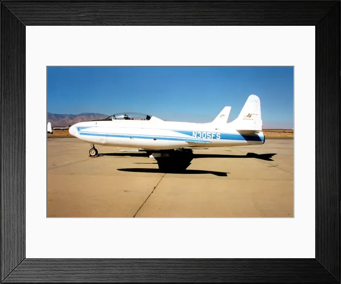 Framed Print : Canadair T-33AN Silver Star 3 N305FS Framed Print : Canadair T-33AN Silver Star 3 N305FS