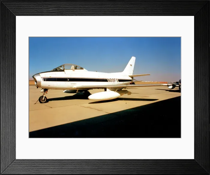 Framed Print : Canadair CL-13B Sabre 6 N89FS Framed Print : Canadair CL-13B Sabre 6 N89FS