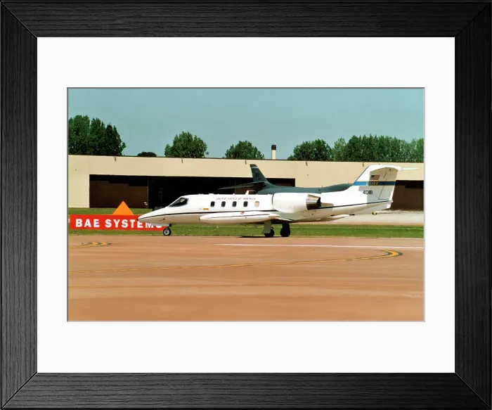 Framed Print : Gates Learjet C-21A 84-0111 Framed Print : Gates Learjet C-21A 84-0111