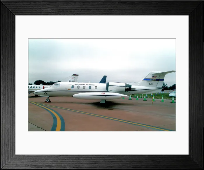 Framed Print : Gates Learjet C-21A 84-0111 Framed Print : Gates Learjet C-21A 84-0111