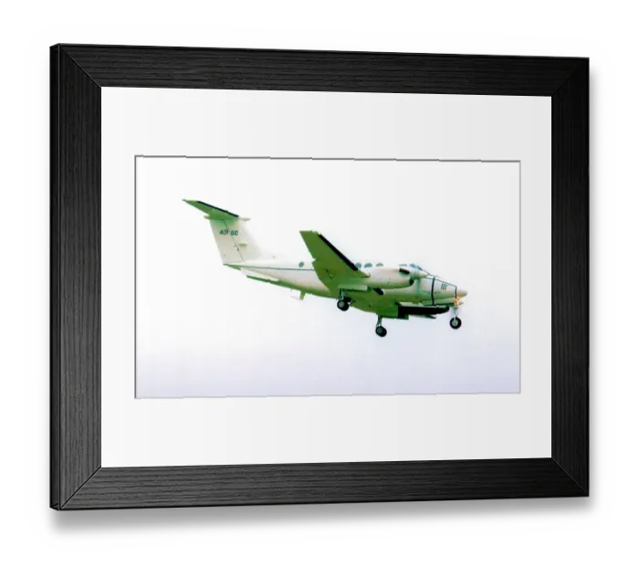 Framed Print : Beech C-12F Huron 84-00160 Framed Print : Beech C-12F Huron 84-00160
