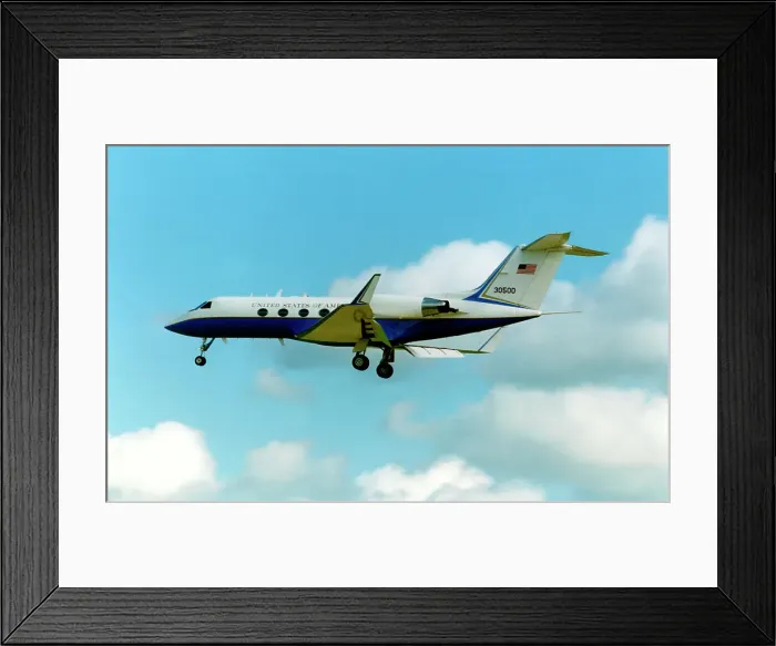 Framed Print : Gulfstream C-20A 83-0500 Framed Print : Gulfstream C-20A 83-0500