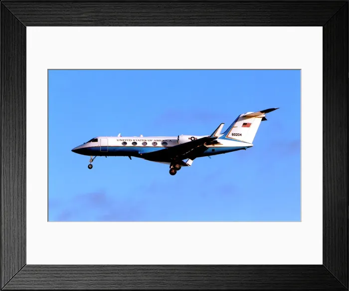 Framed Print : Gulfstream C-20A 86-0204 Framed Print : Gulfstream C-20A 86-0204