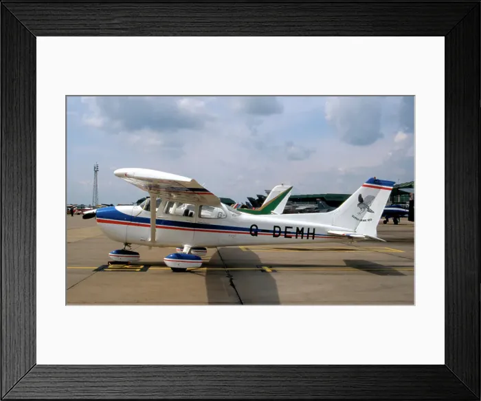 Framed Print : Reims-Cessna F172M Super Skyhawk G-DEMH Framed Print : Reims-Cessna F172M Super Skyhawk G-DEMH
