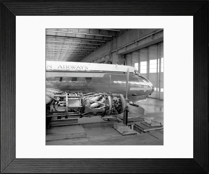 Framed Print : Vickers 701 Viscount - Rolls-Royce Dart 506 Framed Print : Vickers 701 Viscount - Rolls-Royce Dart 506