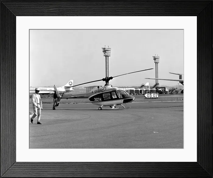 Framed Print : Agusta-Bell AB206A Jet Ranger I-AGUZ Framed Print : Agusta-Bell AB206A Jet Ranger I-AGUZ