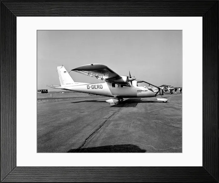 Framed Print : Partenavia P.68 Observer D-GERD Framed Print : Partenavia P.68 Observer D-GERD