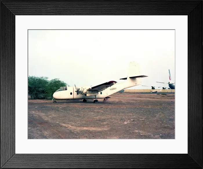 Framed Print : de Havilland Canada DHC-4A Caribou N32620 Framed Print : de Havilland Canada DHC-4A Caribou N32620
