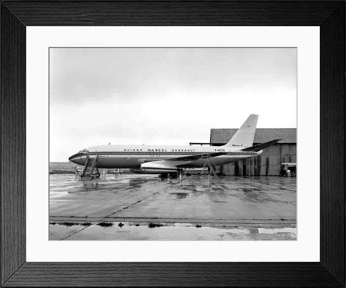 Framed Print : Dassault Mercure F-WTCC Framed Print : Dassault Mercure F-WTCC