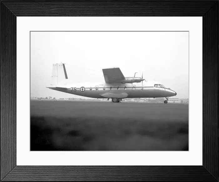 Framed Print : Aerospatiale N.262E Fregate 75 Framed Print : Aerospatiale N.262E Fregate 75