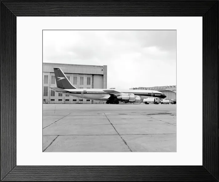 Framed Print : Boeing 707-336C G-AXGX Framed Print : Boeing 707-336C G-AXGX
