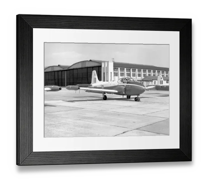 Framed Print : Hunting-Percival P.84 Jet Provost T.4 XP583 - S Framed Print : Hunting-Percival P.84 Jet Provost T.4 XP583 - S
