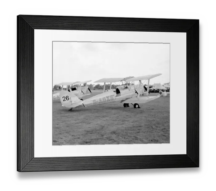 Framed Print : de Havilland DH.82A Tiger Moth G-AOXS Framed Print : de Havilland DH.82A Tiger Moth G-AOXS