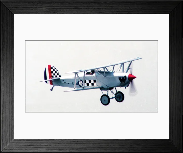 Framed Print : Isaacs Fury II G-ASCM - K2050 Framed Print : Isaacs Fury II G-ASCM - K2050