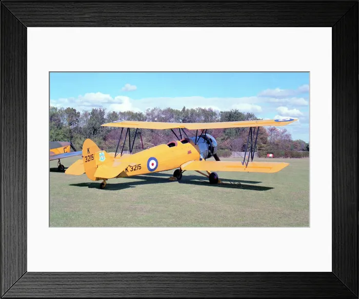 Framed Print : Avro 621 Tutor G-AHSA - K3215 Framed Print : Avro 621 Tutor G-AHSA - K3215