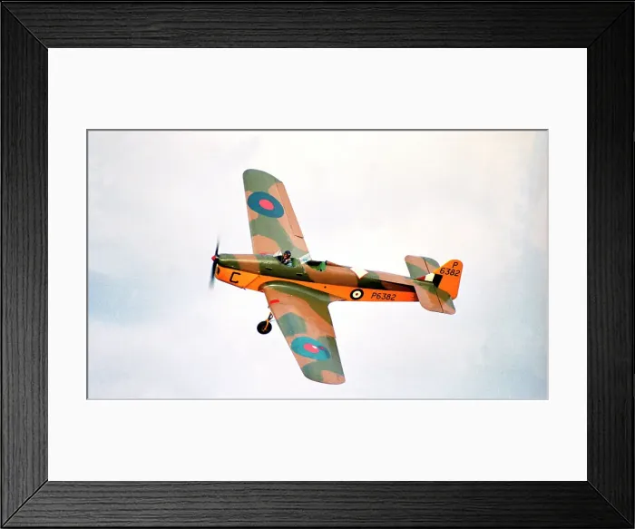Framed Print : Miles M.14A Hawk Trainer 3 G-AJRS - P6382 Framed Print : Miles M.14A Hawk Trainer 3 G-AJRS - P6382