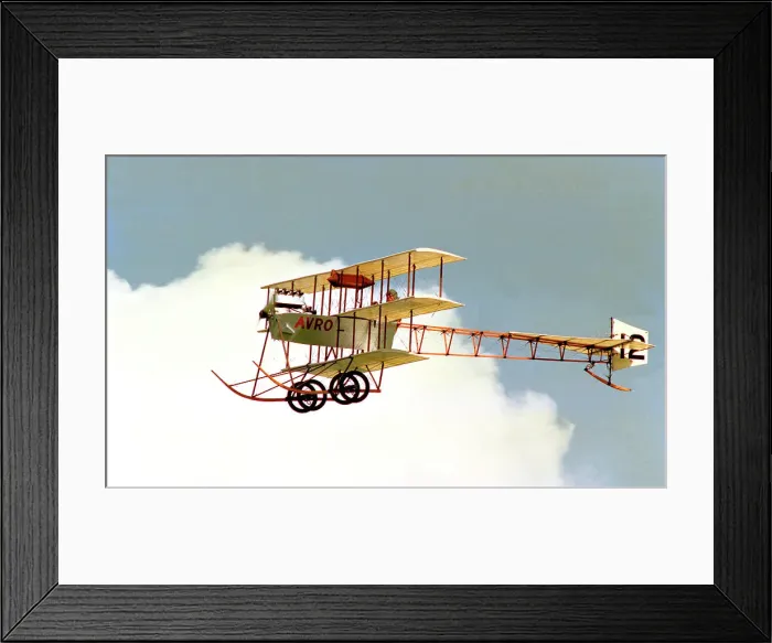 Framed Print : Avro Triplane IV replica G-ARSG Framed Print : Avro Triplane IV replica G-ARSG